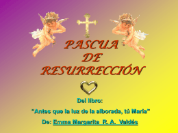 PASCUA DE RESURRECCIÓN