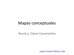 Mapas conceptuales - Docencia UAM-I