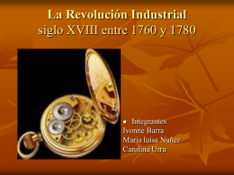 La Revolucion industrial