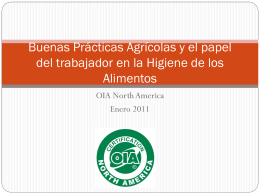 Good Agricultural Practices and the Worker’s Role