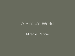 A Pirate’s World