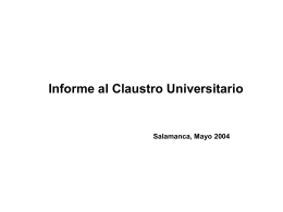 Diapositiva 1 - Universidad de Salamanca