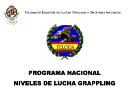 Diapositiva 1 - Federación española de luchas