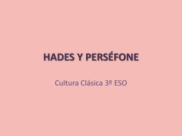 HADES Y PERSÉFONE
