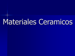 Ceramics - INGENIERÍA CICLO BÁSICO