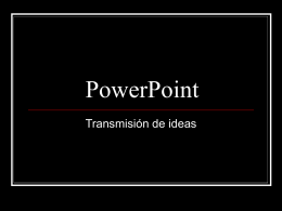 PowerPoint - Formación profesional para usuarios