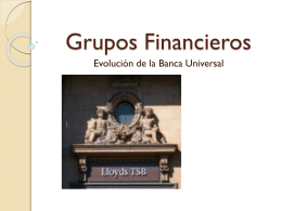 Grupos Financieros