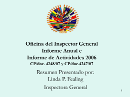 Office of the Inspector General