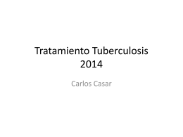 Tratamiento Tuberculosis 2014