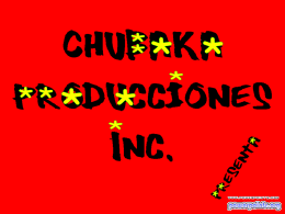 Chubaka Producciones Inc.