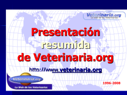 Diapositiva 1 - Veterinaria.org