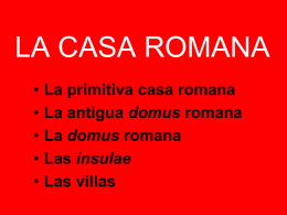LA CASA ROMANA