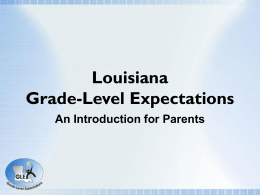 Louisiana Department of Education