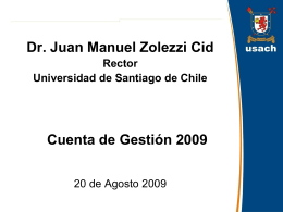 Diapositiva 1 - Universidad de Santiago de Chile