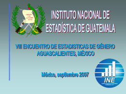 INE Guatemala