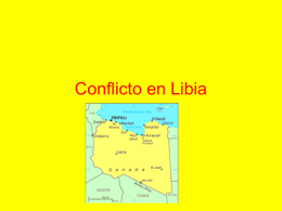 Conflicto en LIbia