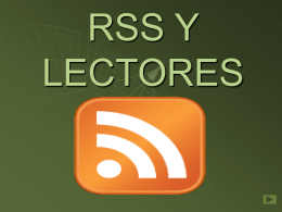 RSS Y LECTORES