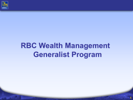 RBC’s Business Segments