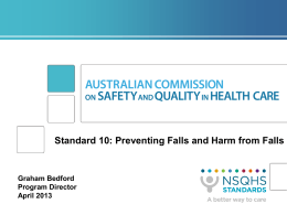 Australian Commission on Safety and Quality in Health Care