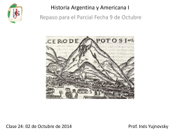 Historia Argentina y Americana I