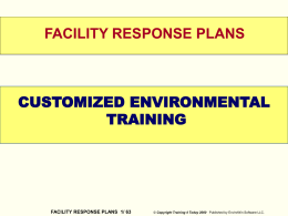 Facility Response Plans - NWACC