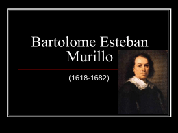 Bartolome Esteban Murillo