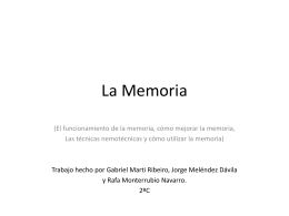 La Memoria