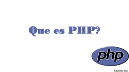 Que es PHP?