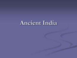 Ancient India - Palmdale School District