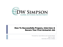 How To Successfully Prepare, Interview & Land Your First