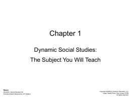 Dynamic Social Studies: - UNCW Faculty and Staff Web …