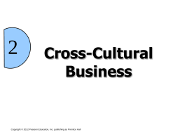 Cross-Cultural Business - Mid