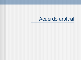 Acuerdo arbitral - arbitraje-internacional-UVM