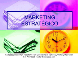 MARKETING ESTRATEGICO - UCB Mail