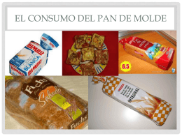 El consumo del pan de molde