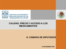 Diapositiva 1 - CAMARA DE DIPUTADOS