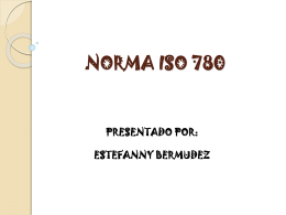 NORMA ISO 780