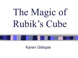 The Magic of Rubik