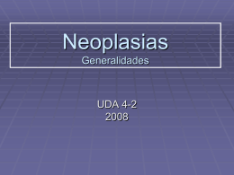 Neoplasias - Bienvenidos a la portada