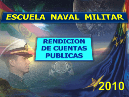 Diapositiva 1 - Ministerio de Defensa del Estado