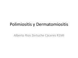 Polimiositis y Dermatomiositis