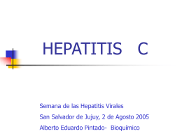 HEPATITIS C - Ministerio de Salud