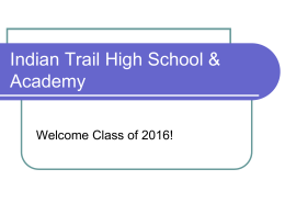 Indian Trail High School & Academy