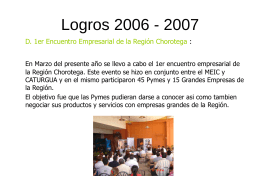 Logros 2006