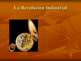 La Revolucion industrial