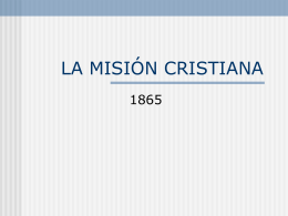 LA MISION CRISTIANA - Salvation Army Connects | Your