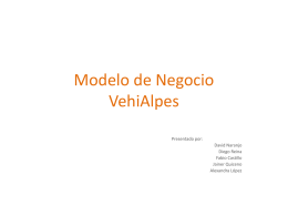 Modelo de Negocio VehiAlpes
