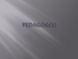 PEDAGOGOS
