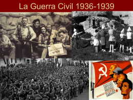 La Guerra Civil 1936-1939