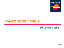 Diapositiva 1 - Campo Segoviano 2, S. Coop. Ltda.